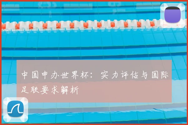 中国申办世界杯：实力评估与国际足联要求解析