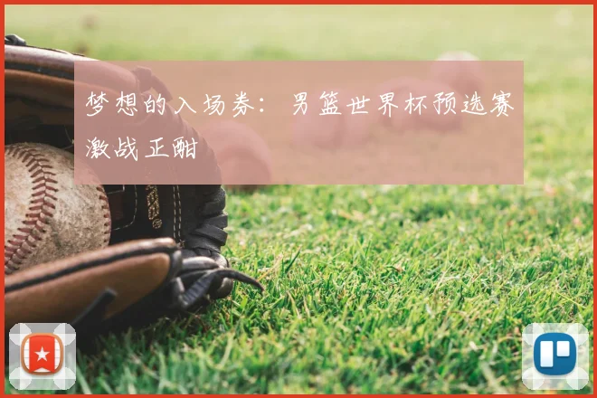 梦想的入场券：男篮世界杯预选赛激战正酣