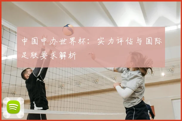 中国申办世界杯：实力评估与国际足联要求解析