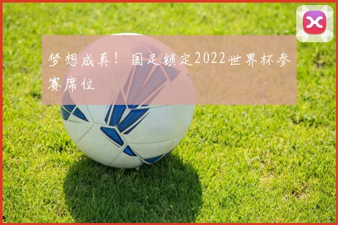 梦想成真！国足锁定2022世界杯参赛席位
