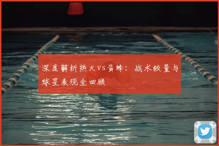 深度解析热火vs黄蜂:战术较量与球星表现全回顾